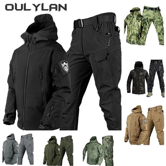 Mens Shark Skin Jacket/Pants Set